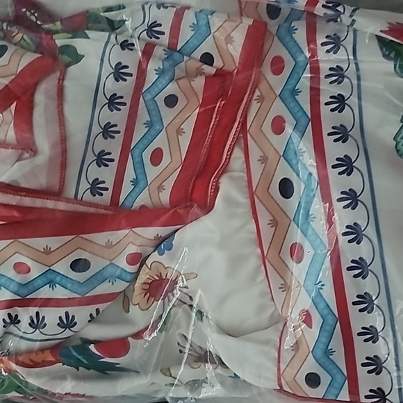 Floral Belted Tunic Style Maxi Dress - Picture 12 of 13